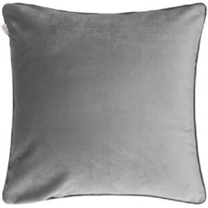 Via Cuscino Sfoderabile Velvet In Velluto Con Zip Colore Foto Misura Unica silver cm 42x42