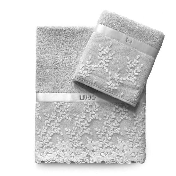 liu jo set asciugamani ginestra art lb638b colore a scelta misura unica bianco unica