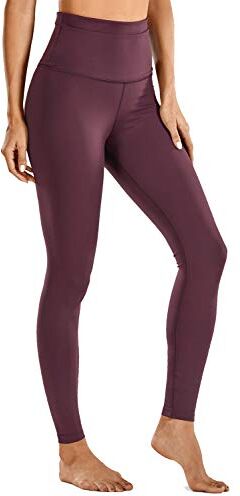 CRZ YOGA Donna Vita Alta Palestra Pantaloni Sportivo Leggings Sportwear per Yoga-71cm Adobe Scuro 44