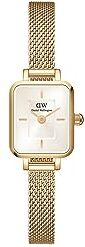 Daniel Wellington Quadro Orologi 15.4x18.2mm Double Plated Stainless Steel (316L) Gold