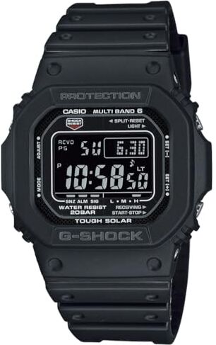 Casio Orologio Digitale al Quarzo Uomo con Cinturino in Plastica GW-M5610U-1BER