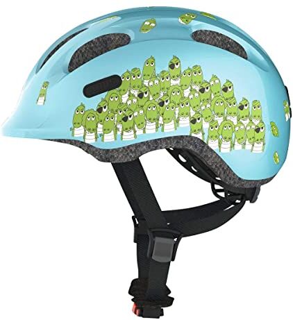 ABUS Smiley 2.0 Casco per bambini - Casco per bicicletta - Per ragazze e raga, Blu, Taglia S