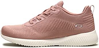 Skechers Bobs Squad-Tough Talk - Sneakers da donna, Rosa (Rosa Blsh), 2.5 UK