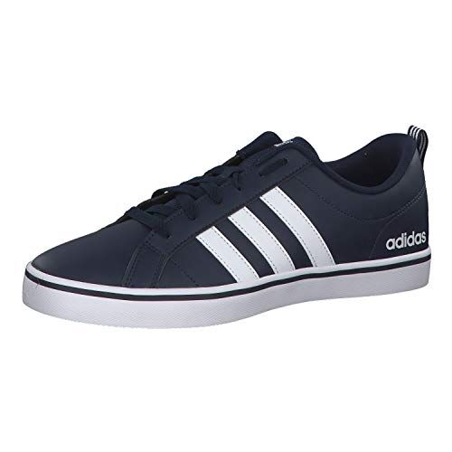 adidas vs pace, scarpe da skateboard uomo, crew navy/white/core black, 49 1/3 eu