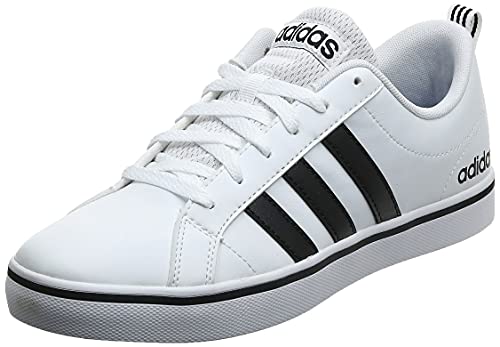 adidas vs pace, scarpe da skateboard uomo, white/black, 43 1/3 eu