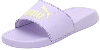 Puma Unisex Popcat 20 Sandali scorrevoli, Light Lavender Yellow Pear, 38 EU