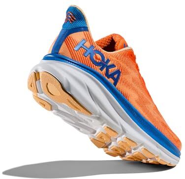 Hoka One One HOKA ONE Clifton 9, Scarpe Da Corsa Su Strada Uomo, Arancione Vibrant Orange Impala, 43 1 3 EU