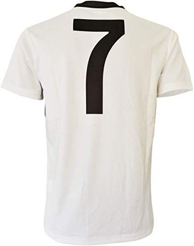 JUVE Maglia Juventus n.7 - Replica Autorizzata - Stagione 2019-2020 - Bambino e Adulto - Scegli la Taglia (Taglia 4 Anni)