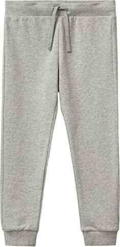 United Colors Of Benetton Pantalone 3j68cf01p, Pantalone Bambini e ragazzi, Grigio Melange Medio 501, S