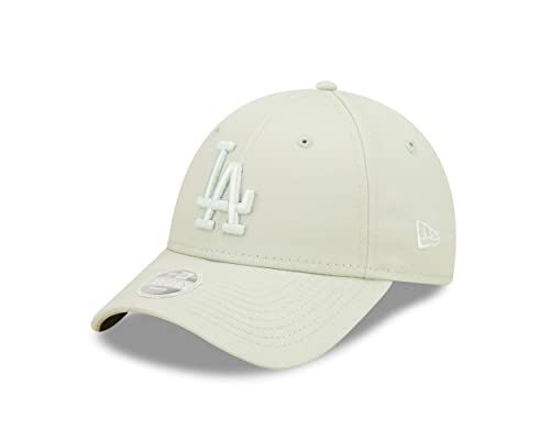 New Era Los Angeles Dodgers MLB Damenkappe Beige Teamlogo verstellbar Basecap 9Forty - One-Size