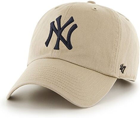 '47 Brand ‘47 - Cappellino da Baseball con Il Logo New York Yankees, Taglia Unica, Color Cachi