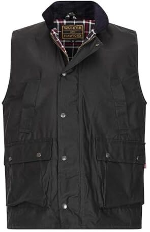 Walker AND HAWKES - Gilet da uomo Wax Winchester, Marina Militare, 5xL