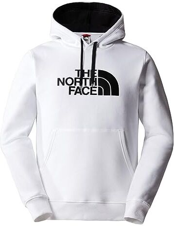 The North Face Drew Peak Pul Felpa, Uomo, TNF White/TNF Black, XXL