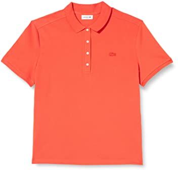 Lacoste Pf5462 Polo, Donna, Rosso, 38