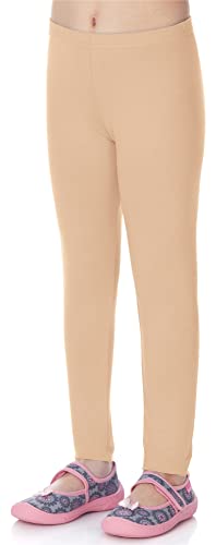 Merry Style Leggings Lunghi Bambina e Ragazza MS10-130 (Nude, 110 cm)