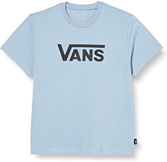 Vans Flying V Crew Girls T-Shirt Bambine e ragazze, Blu, M 10-12 anni