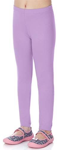 Merry Style Leggings Lunghi Bambina e Ragazza MS10-130(Viola Chiaro, 158 cm)