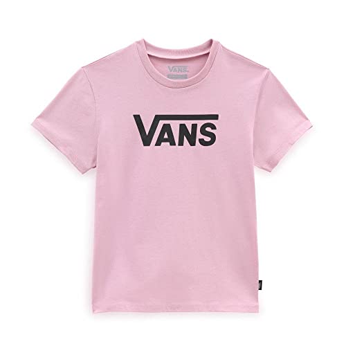 Vans Flying V Crew Girls T-Shirt Bambine e ragazze, Viola, L 14 anni