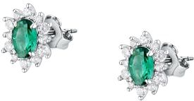 Morellato Orecchini Donna in Argento 925‰, Zircone Verde, Collezione Tesori - SAIW153