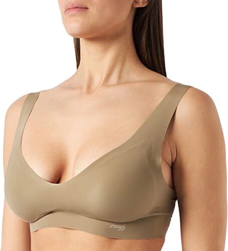 Sloggi Zero Feel Bralette Ex, Bustino Donna, Verde (Lead Grey), XS