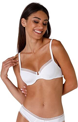 Lovable Reggiseno con Ferretto My Daily Comfort Donna, Bianco, 85D