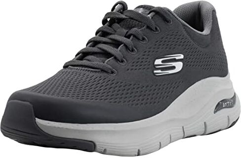 Skechers Men's Arch Fit Oxford, Charcoal, 10 M