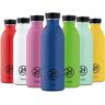 24Bottles Urban Bottle - Borraccia 1 Litro/500ml/250ml, Bottiglia Thermos con Tappo 100% Ermetico Borracce Ecologiche senza BPA in Acciaio Inox con Design Italiano [NON Termica, Ultraleggera]