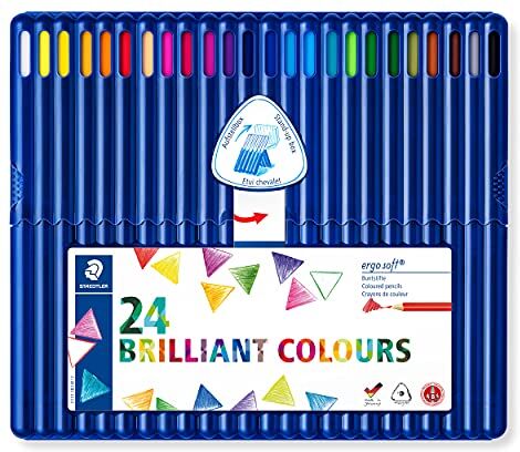 Staedtler 157 SB24 Matita Colorata, multicolor, 24 Pezzi