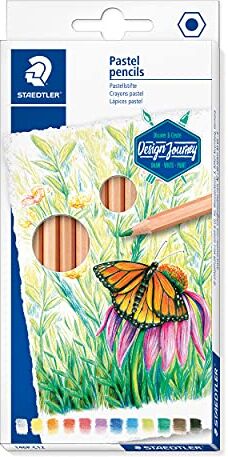 Staedtler Design Journey 146P C12 matite colorate pastello, confezione da 12