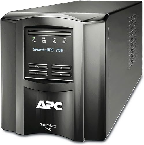 APC Smart-UPS SMT-SmartConnect - SMT750IC - Gruppo di continuità (UPS) 750VA (Connesso al cloud, 6 uscite IEC-C13)