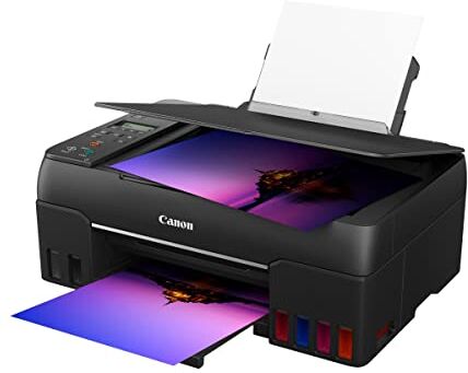 Canon PIXMA G650, stampante fotografica wireless multifunzione 3 in 1 a sei inchiostri ricaricabili