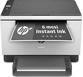 LaserJet M234dwe 6GW99E, Stampante Multifunzione Laser A4, Monocromatica, Fronte/Retro Automatico, 29 ppm, Wi-Fi, HP Smart, 6 Mesi di Piano Toner Instant Ink incluso con HP+, Nera