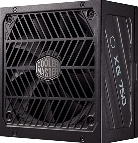 Alimentatore Cooler Master XG750 Platinum (UE): 80 PLUS Platinum (+92% di Efficienza) 750W, Completamente Modulare, Condensatori 100% Giapponesi, Ventola FDB da 135mm - 10 Anni di Garanzia