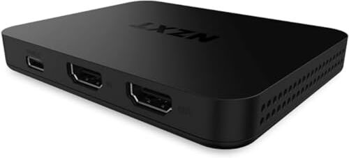 NZXT Signal HD60 Full HD USB Capture Card - ST-EESC1-WW - HD60 (1080p) - Streaming live e giochi - Passthrough a ritardo zero - Compatibilità aperta