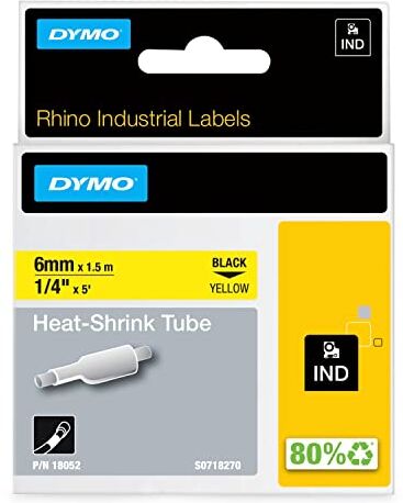 Dymo RhinoPRO Heat shrink tubes label-making tape D1