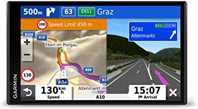 Garmin Camper 780 navigatore 17,6 cm (6.95") Touch screen TFT Portatile Nero 239,6 g (Ricondizionato)