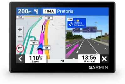 Garmin Drive 53, Navigatore Satellitare per Auto, Touchscreen 5", Traffico in tempo reale, Mappa Europa completa, Aggiornamenti inclusi, ZTL, TripAdvisor, Wi-Fi