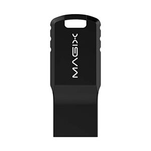 Magix - Chiavetta USB 2.0 - Starling - Velocità di Lettura/Scrittura fino a 10/4 MBs (16GB), Nero