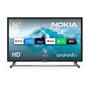 Nokia 24 Pollici (60cm) HD Ready Smart Android TV (12 Volt Camping Fernseher, Triple Tuner - DVB-C/S2/T2, Google Assistant, Netflix, Disney+) HEA24GH220 – 2023