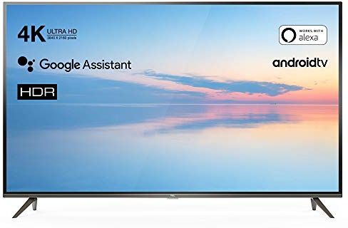 TCL 43EP641 Android TV con Assistente Google: Risoluzione 4k HDR, Accesso a Google Play Store, Dolby Audio integrato. Colore: Titanio, 43 Pollici (Classe energetica A+)