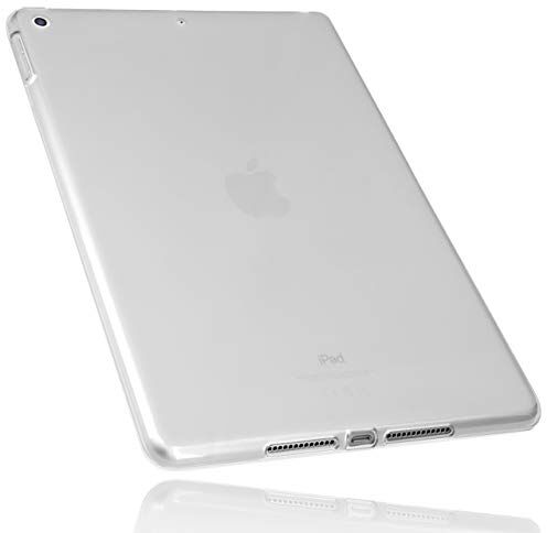 mumbi Custodia compatibile con iPad 2019 10.2" Custodia custodia protettiva, bianco trasparente