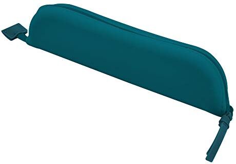 Legami - Astuccio in Morbido Silicone, 20x5 Cm, Petrol Blue