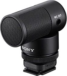 Sony Microfono Shotgun ECM-G1 (senza cavi e batteria), Nero