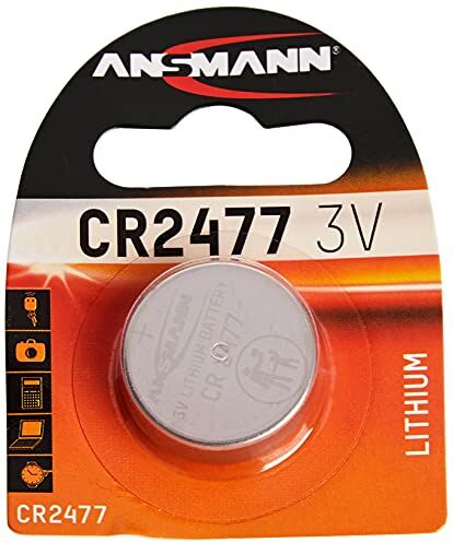 Ansmann 1516-0010 Cr 2477 Pile a Bottone Batteria Litio - 3V