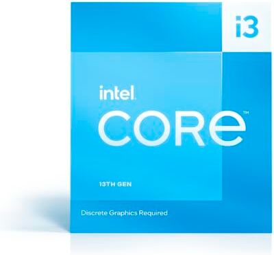 Intel Core™ 13ª generazione i3-13100F Desktop Processore (4 Core), 12 MB di cache, fino a 4,5 GHz, LGA1700)