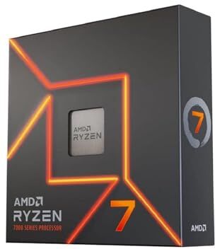 AMD Processore desktop Ryzen™ 7 7700X (8 core/16 thread, 40 MB di cache, boost massimo fino a 5,4 GHz)