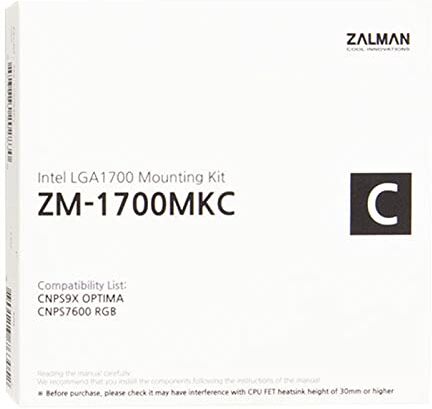 Zalman ZM-1700MKC - Intel LGA 1700 Mounting Kit