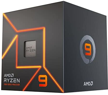 AMD Processore Ryzen 9 7900, 12 Core/24 Thread, Boost di Frequenza fino a 5.4 GHz