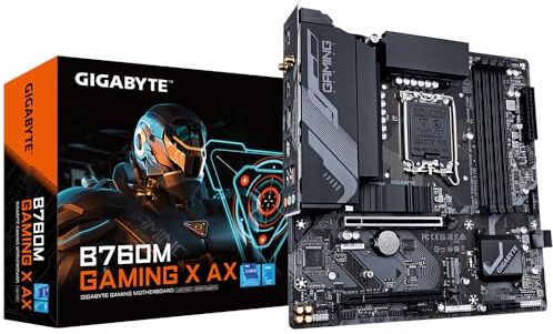 Gigabyte B760M Gaming X AX Intel B760 LGA 1700 micro ATX