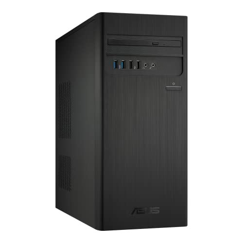 Asus Desktop Tower S500TC#B09P4131TW, Intel Core i3-10105, RAM 8GB DDR4, 512GB SSD PCIE, DVD Writer, Tastiera e Mouse USB, Windows 11 Home, Nero